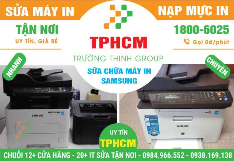 Địa Chỉ Sửa Máy In Samsung – Bơm Mực In Tận Nơi