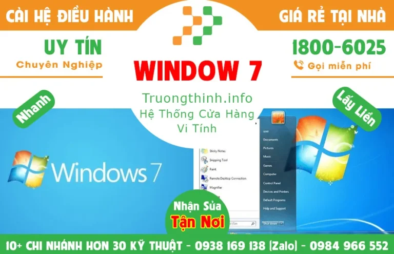 Cài Win 7