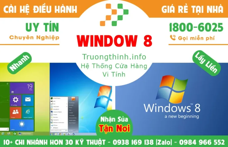 Cài Win 8