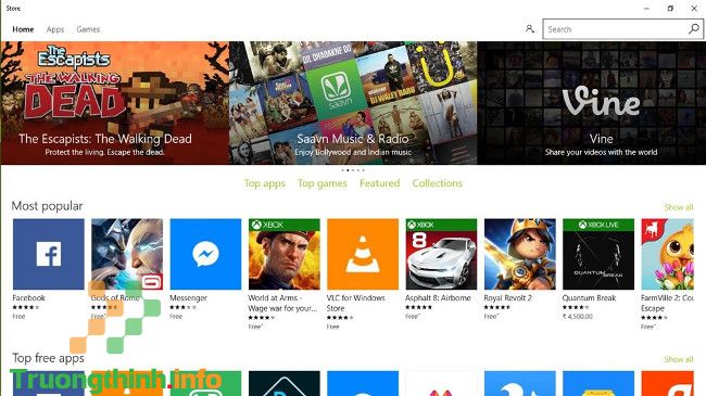 Windows Store không thể cài đặt hoặc update ứng dụng