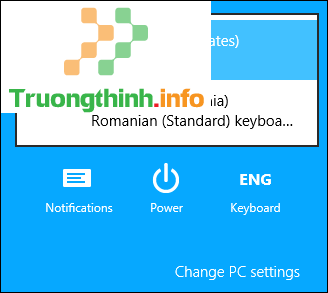 Thay đổi Input Language