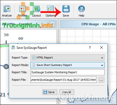 Cách sử dụng SysGauge theo dõi “sức khỏe” máy tính Windows  – Sửa lỗi máy tính