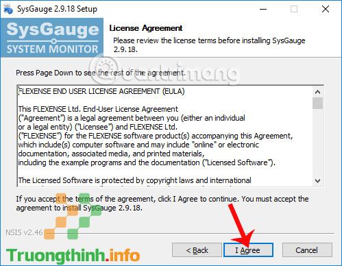 Điều khoản sử dụng SysGauge