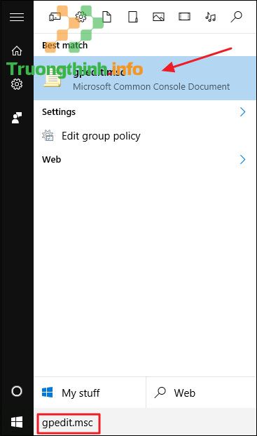 Vô hiệu hóa phím tắt Windows Key bằng Local Group Policy Editor