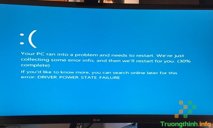 Lỗi Driver Power State Failure