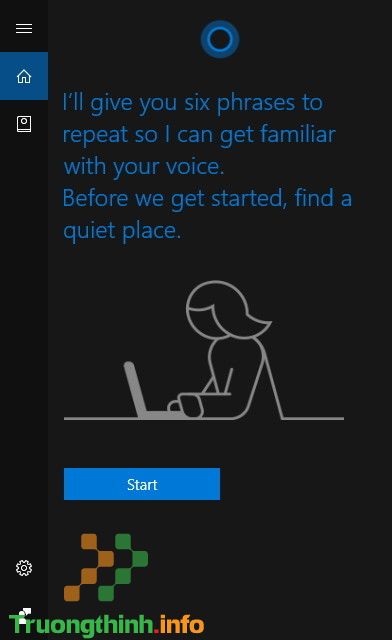 thiết lập Cortana nhận diện giọng nói của bạn