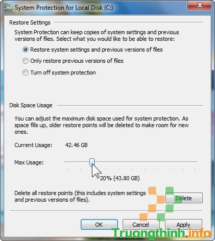 Khắc phục sự cố System Restore không hoạt động