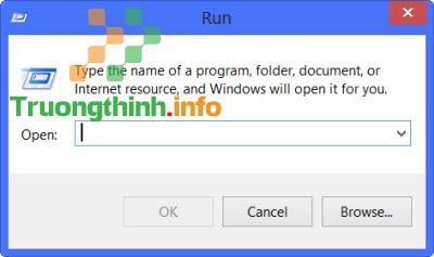Hộp thoại Run