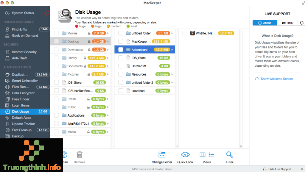 Disk Usage