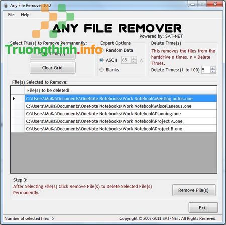 Xử lý những file “cứng đầu” trong Windows bằng AnyFile Remover