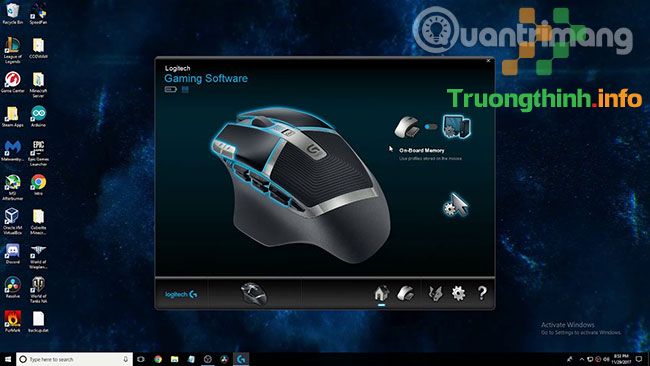 Thay vào đó hãy dùng thử Logitech Gaming Software