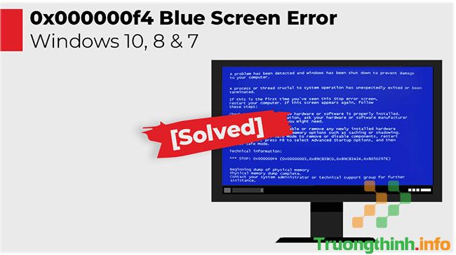 Cách sửa lỗi STOP 0x00000004 trong Windows  – Sửa lỗi máy tính