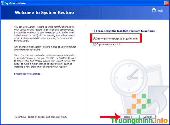 System Restore