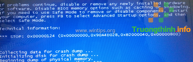 Lỗi màn hình xanh Blue Screen