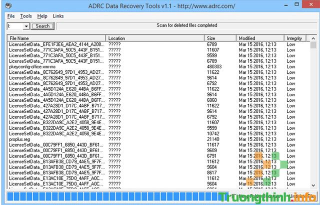 Phần mềm khôi phục dữ liệu ADRC Data Recovery Tools