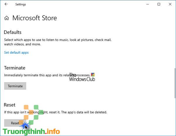 Sửa lỗi cập nhật ứng dụng Microsoft Store – Something Unexpected Happened Code: 0x80070141  – Sửa lỗi máy tính