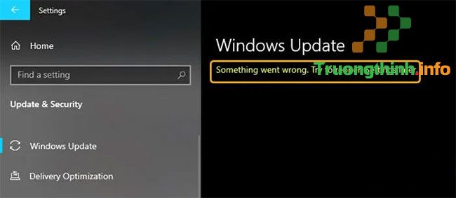 Sửa lỗi “Something went wrong, Try to reopen Settings later” trên Windows 10  – Sửa lỗi máy tính