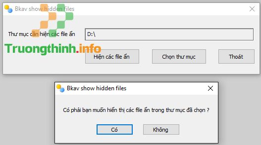 Hiện file ẩn 