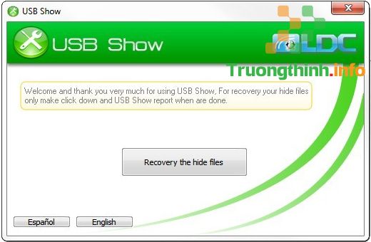 phần mềm hiện file ẩn trong USB