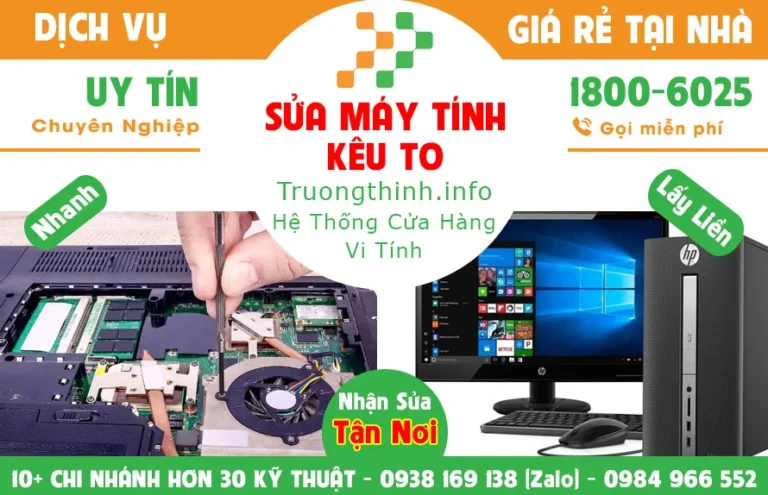 Sửa Máy Tính Chạy Chậm