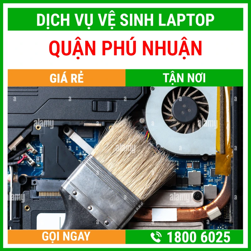 Vệ Sinh Laptop Quận Phú Nhuận | Vi Tính Trường Thịnh