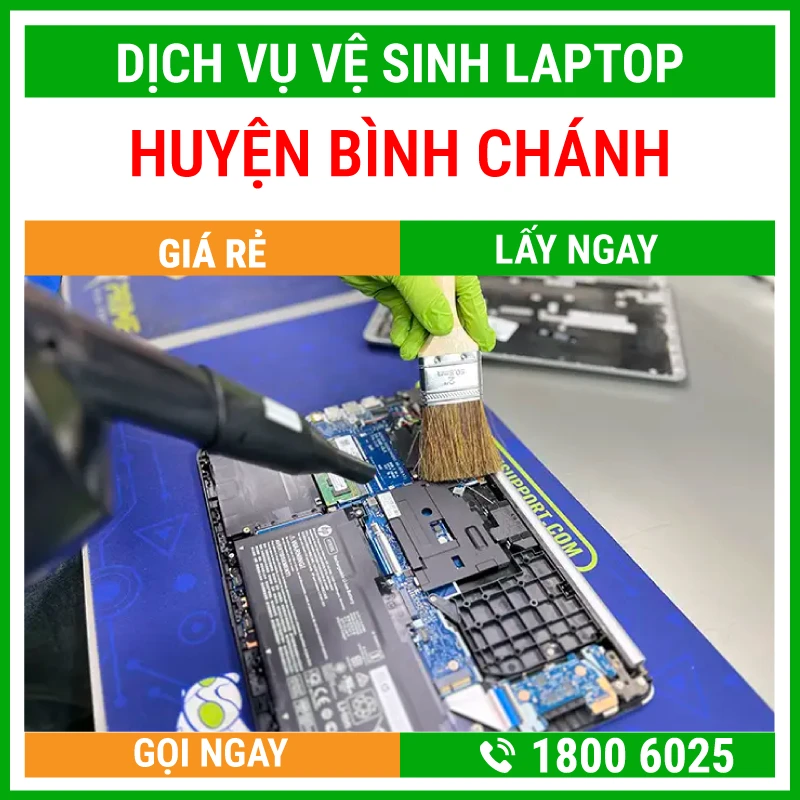 Vệ Sinh Laptop Huyện Bình Chánh