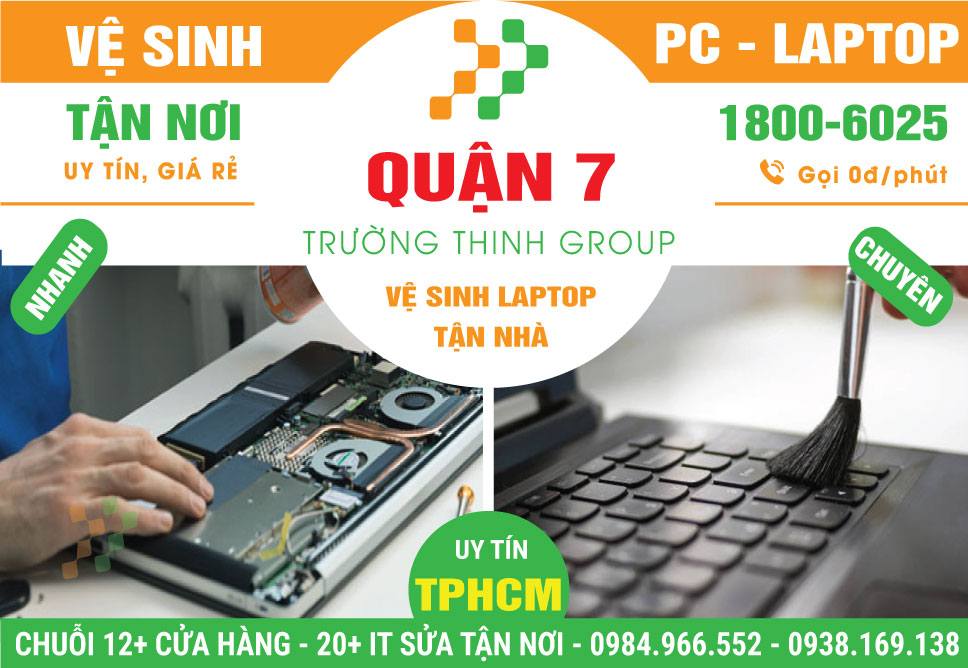 Vệ Sinh Laptop Quận 7
