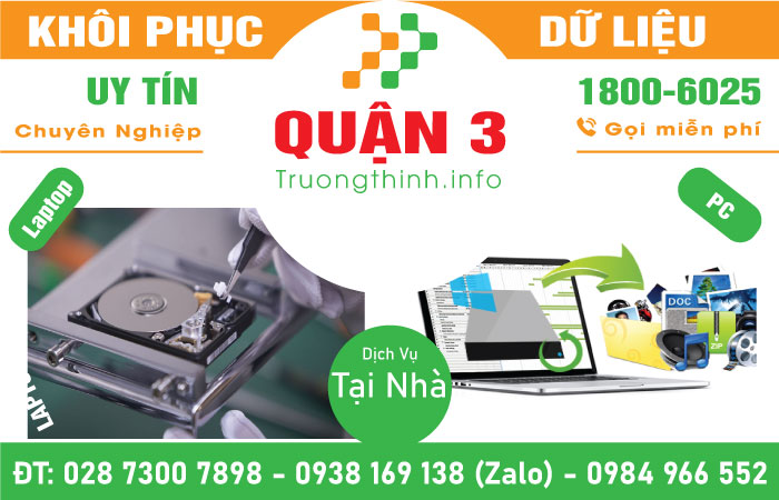 Khôi Phục Dữ Liệu Quận 3 Trường Thịnh