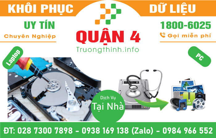 Khôi Phục Dữ Liệu Quận 4 Trường Thịnh