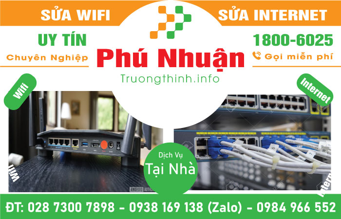 Sửa Internet Quận Phú Nhuận Trường Thịnh