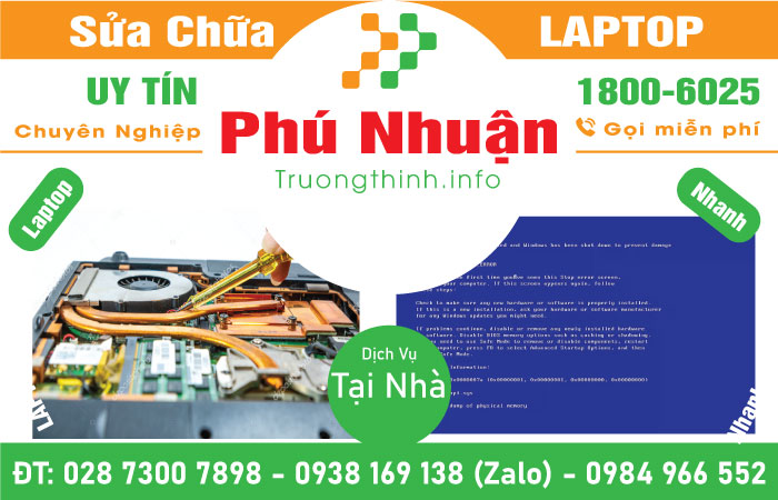 Địa Chỉ Sửa Laptop Ở Quận Phú Nhuận - Vi Tính Trường Thịnh