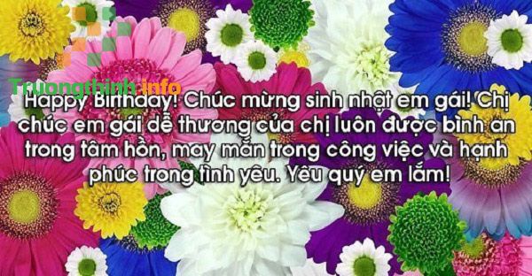 40 lời chúc mừng sinh nhật chị gái, em gái hay, ý nghĩa không kém phần hài hước
