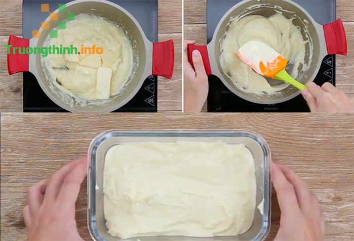 Cách làm bánh mì phô mai tan chảy phủ chà bông siêu ngon
