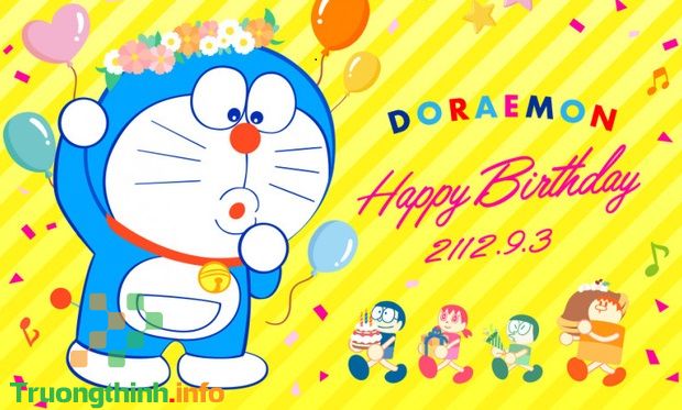 Chúc mừng sinh nhật ảnh doremon chúc mừng sinh nhật với nhiều mẫu độc đáo