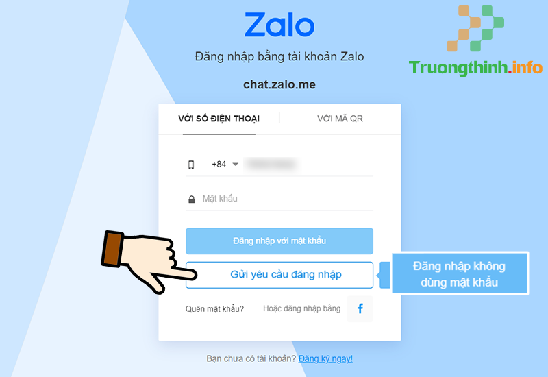 Cách đăng nhập Zalo bằng web trực tiếp trên Google