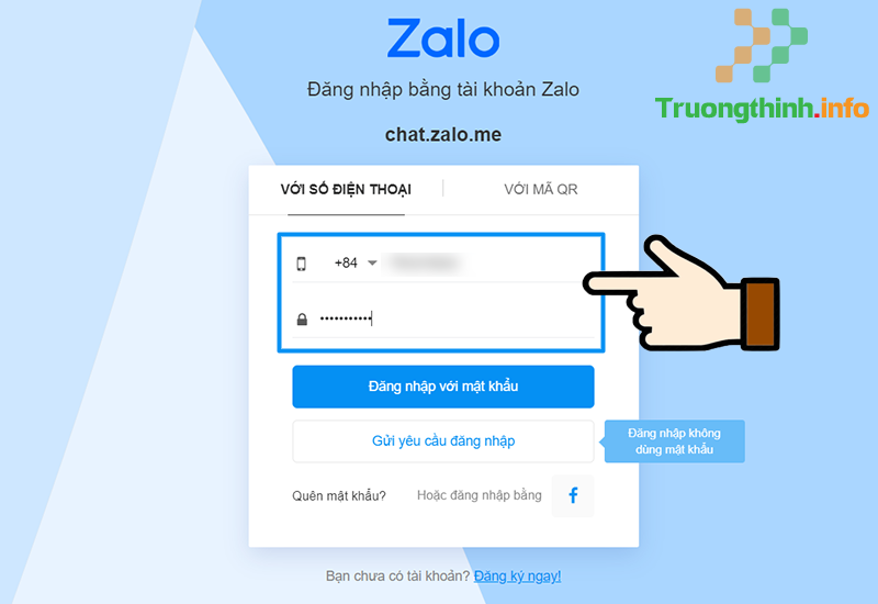 Cách đăng nhập Zalo bằng web trực tiếp trên Google