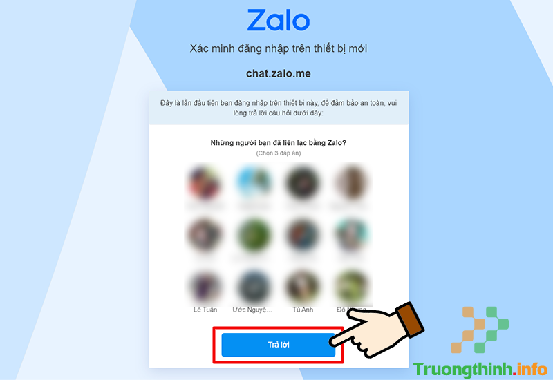 Cách đăng nhập Zalo bằng web trực tiếp trên Google