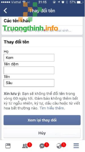 Hướng dẫn cách đổi, chỉnh sửa tên nhanh trên Facebook trên điện thoại, máy tính