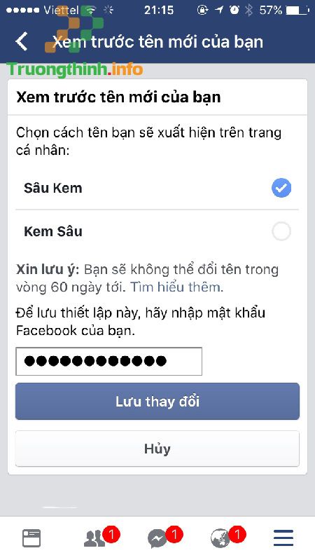 Hướng dẫn cách đổi, chỉnh sửa tên nhanh trên Facebook trên điện thoại, máy tính