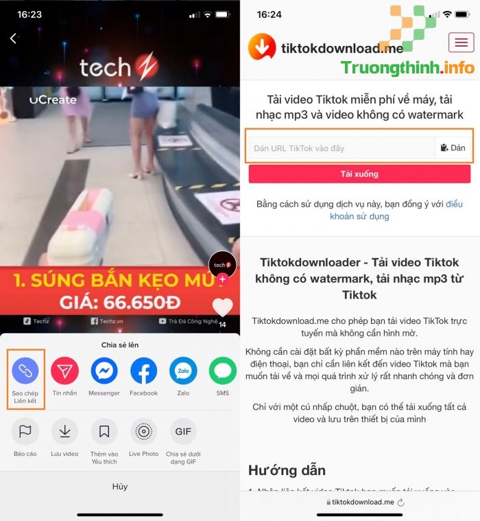 Cách tải video TikTok không có hình mờ nhanh và dễ làm 