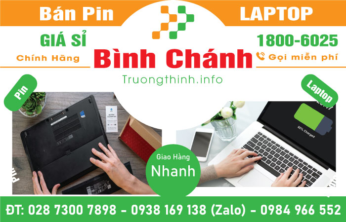 Thay Pin Laptop Huyện Bình Chánh