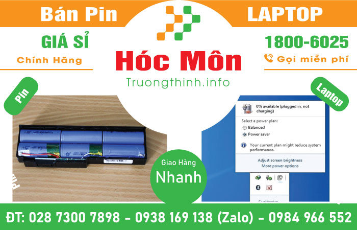 Thay Pin Laptop Huyện Hóc Môn Trường Thịnh