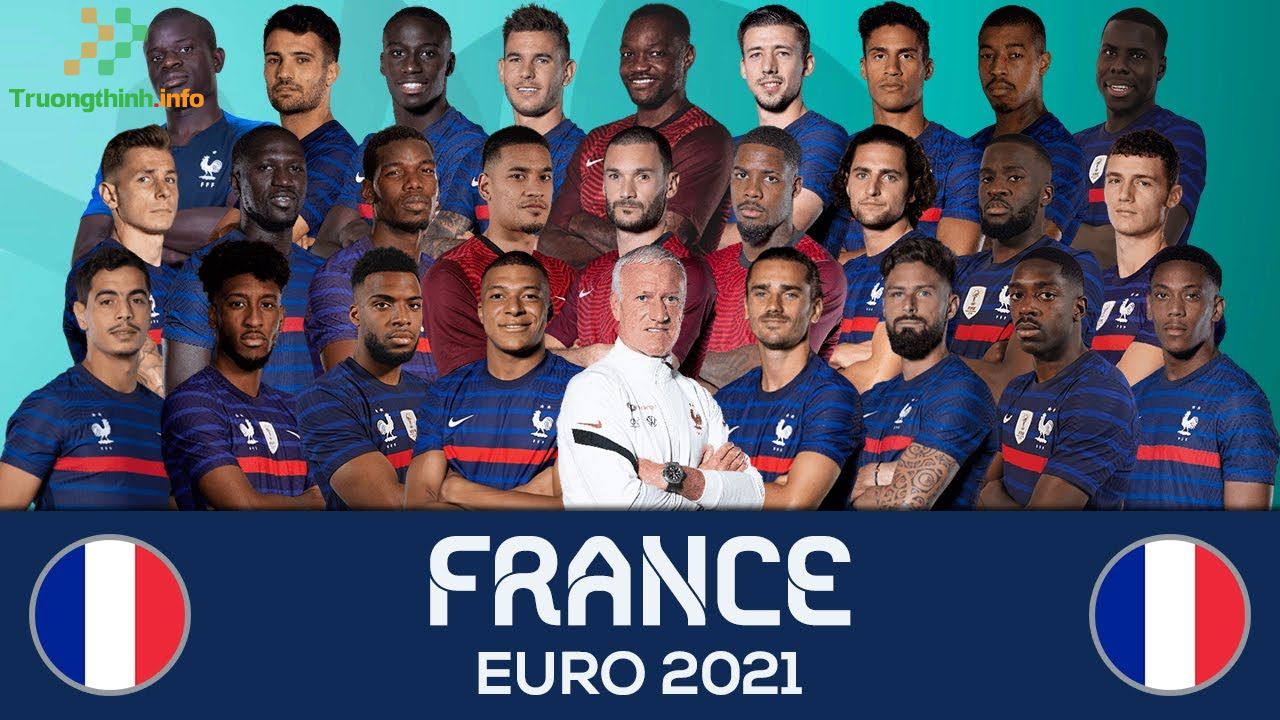 Đội hình và lịch thi đấu đội tuyển Pháp tại EURO 2021
