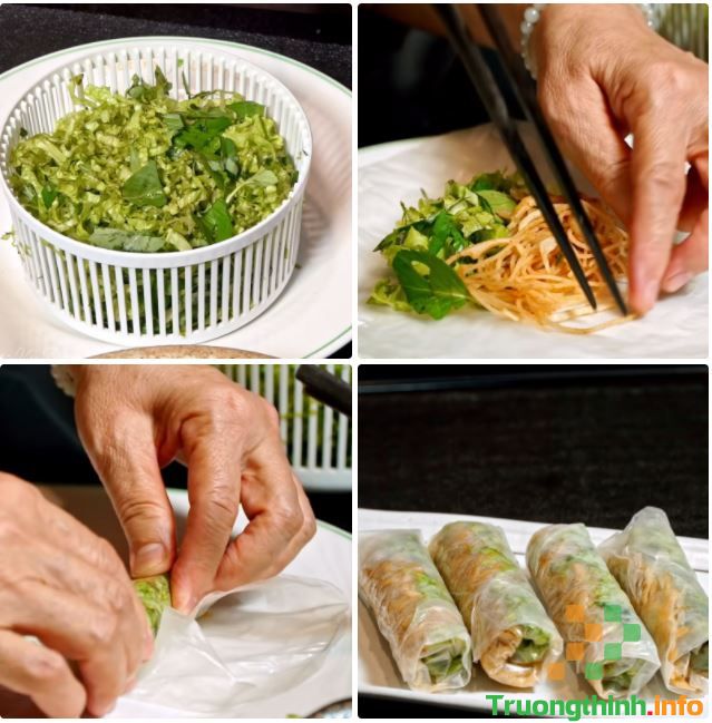 Cách làm bì chay, bì cuốn chay ngon đơn giản tại nhà