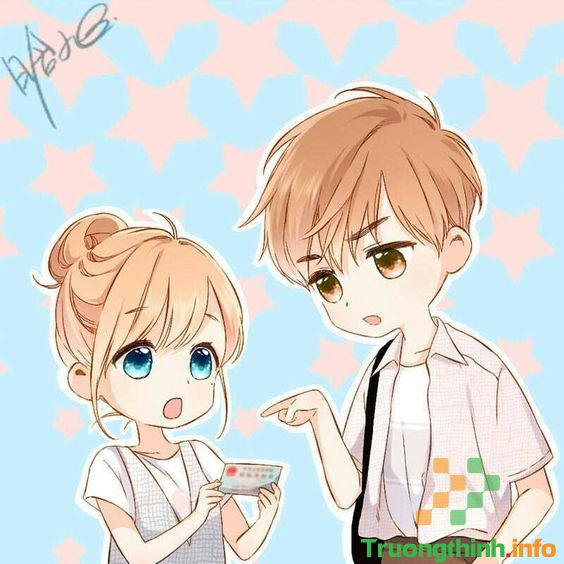 Ảnh anime cặp, Avatar đôi cute, Avatar cặp anime cho 2 người