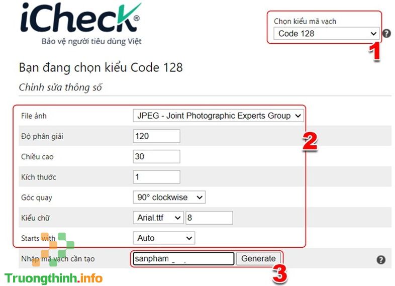 4 cách tạo mã vạch online miễn phí, đơn giản