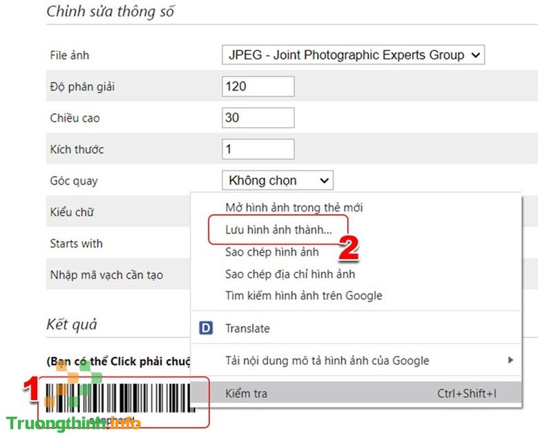 4 cách tạo mã vạch online miễn phí, đơn giản