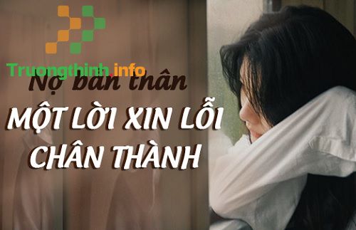 Stt xin lỗi người yêu, vợ, chồng, bố mẹ, gia đình, bạn thân và bản thân mình