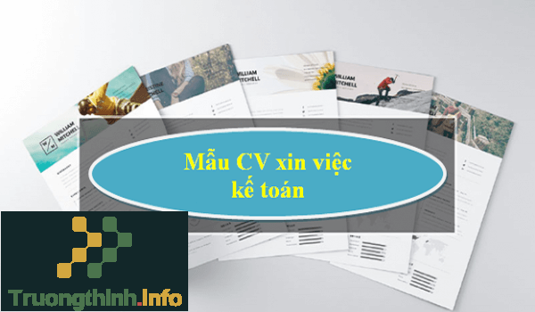 Mẫu CV xin việc kế toán chuyên nghiệp tạo ấn tượng tốt