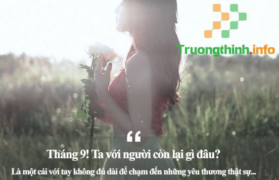 Những bài thơ về cô gái tháng 9 hay nhất